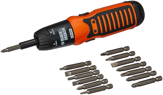 Black + Decker 6V Cordless Screwdriver